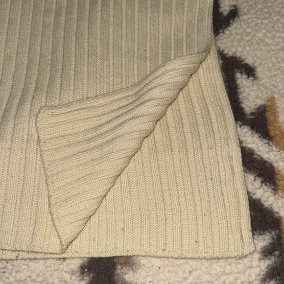 Worn twice ~ Cream Sweater Dress ~ Medium - Picture 3 of 4